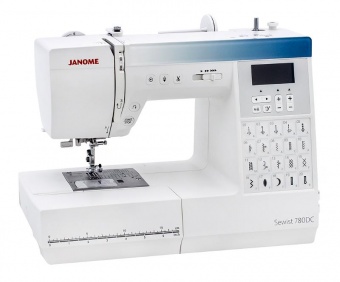Швейная машина с микропроцессорным управлением Janome Sewist 780DC